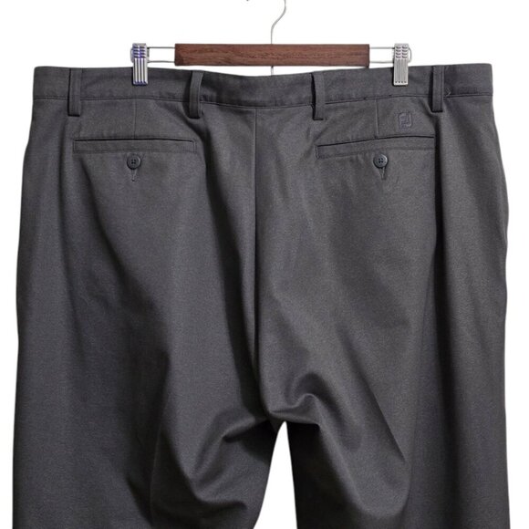FootJoy Gray Performance Straight Leg Golf Pants Sz 42x32 - Picture 3 of 10